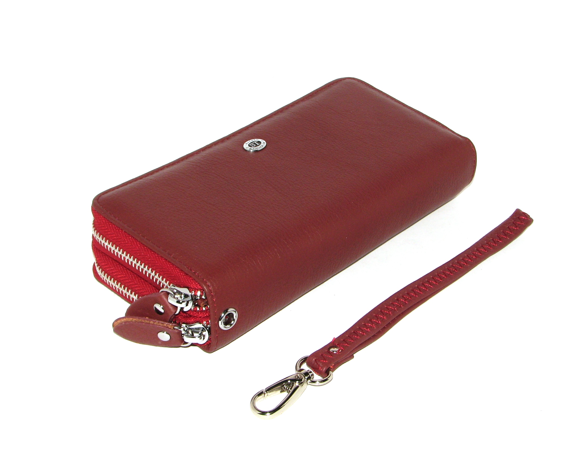 Кошелек женский ST Leather Accessories ST238-2 DATE RED Кошелек женский ST Leather Accessories ST238-2 DATE RED